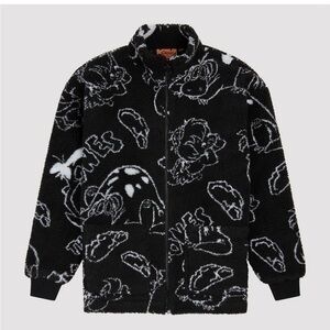 Lazy Oaf x Flintstones Sherpa Jacket